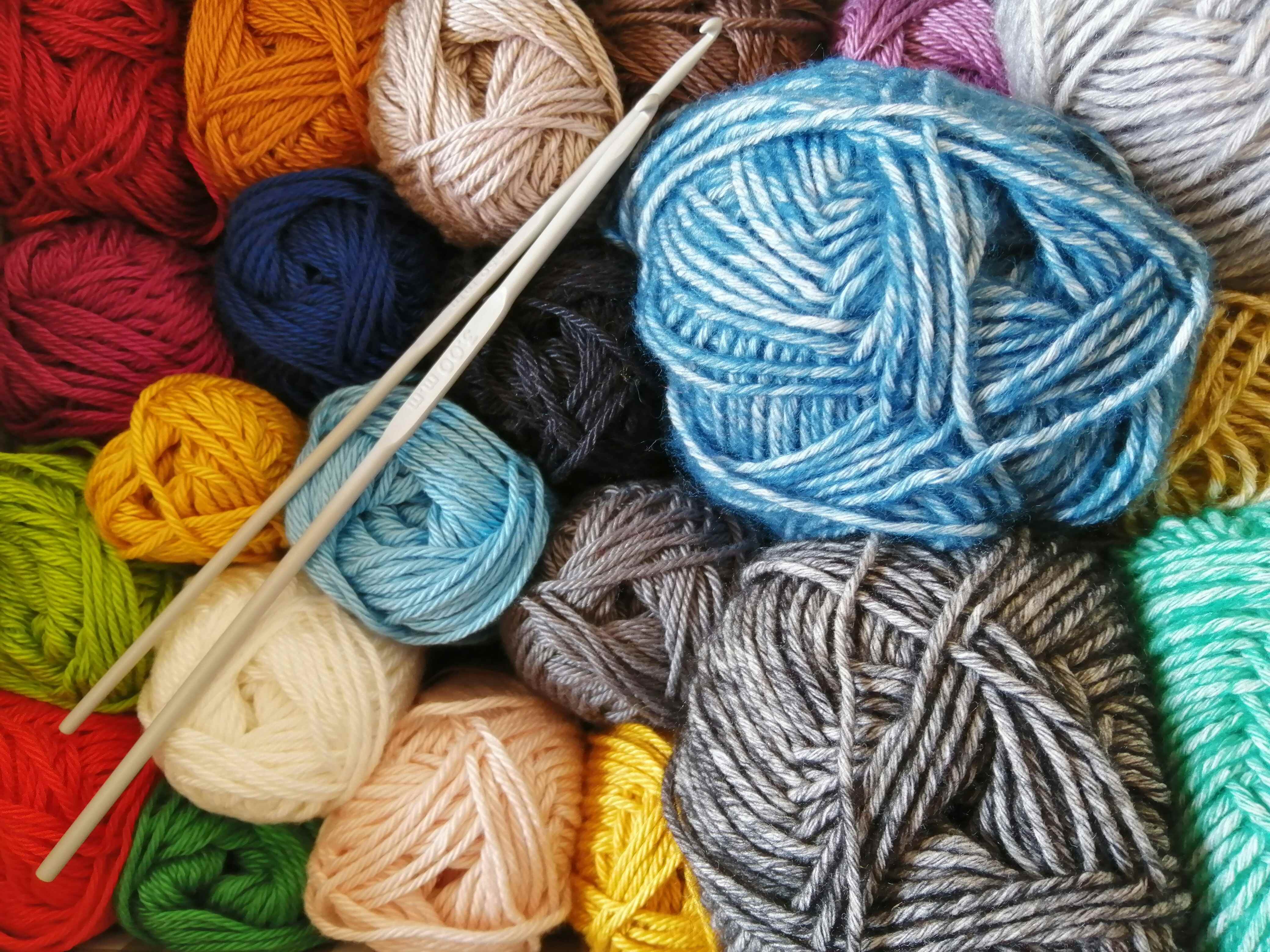 Knit Crochet Wool Yarn web